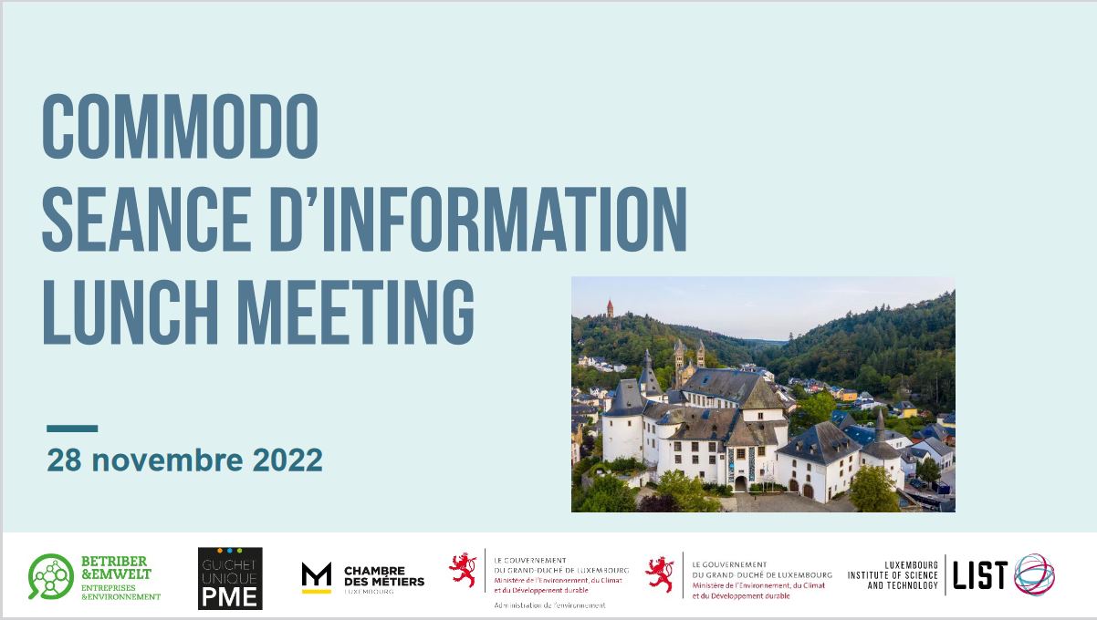 Session d’information « lunch meeting » - 2022